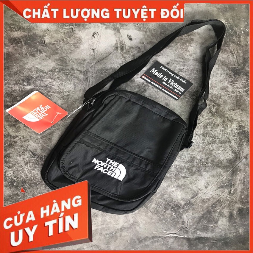 [Bảo hành 12m] Túi đeo chéo thời trang chống nước- Túi đeo chéo The North Face hàng VNXK - Phù hợp đi dạo phố đi chơi