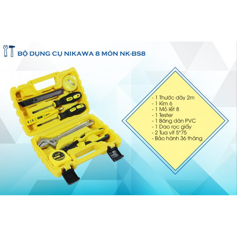 Bộ dụng cụ Nikawa NK-BS008