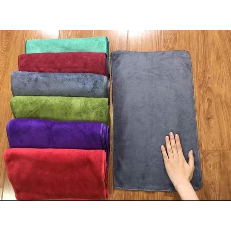 Khăn Lau Mặt Spa, Khăn Nail Kích Thước30×50 , Lau Đa Năng Siêu Thấm Nước