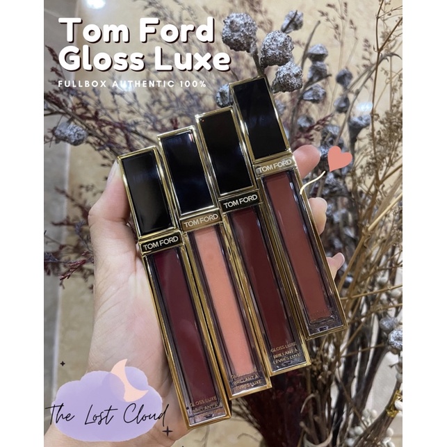 Son TomFord Gloss Bóng Dưỡng✨ 20 Phantome, 04 Exquise, 08 Inhibition, 14 Fullbox Chính Hãng