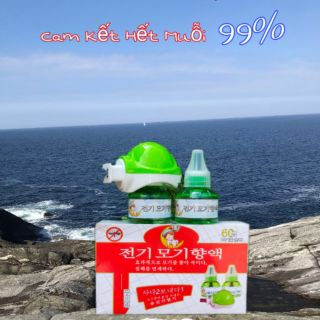 Combo 5 bộ đèn đuổi muỗi tinh dầu Hàn Quốc