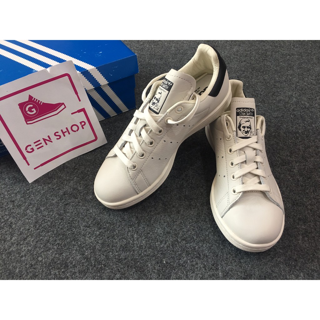 [shop sale] [ hàng cao cấp ] [Chính Hãng] Giày Adidas Chính Hãng Stan smith Vintage gót đen (B37897) [ mẫu đẹp ]