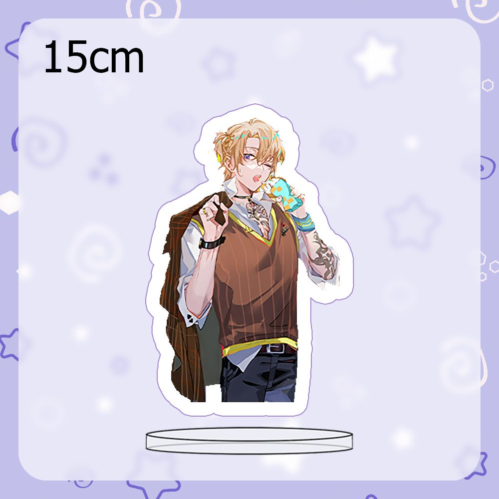 Standee LUXIEM ver HỌC ĐƯỜNG acrylic anime mica chibi mô hình trang trí quà tặng độc đáo