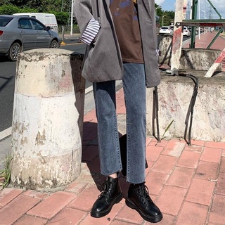 [ORDER] Quần Jeans nữ basic màu xanh than neih.studio