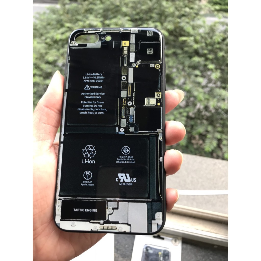 ỐP LƯNG GƯƠNG KÍNH IN HÌNH MAIN VIỀN DẺO REMAX CHO IPHONE 6 6S / PLUS X XS VIỀN ỐP THIẾT KẾ CHỐNG TRƯỢT