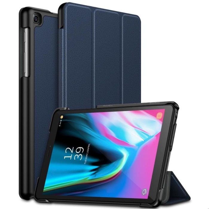 Bao da máy tính bảng màu đen cho samsung tab A 8 2019 p200 p205 s