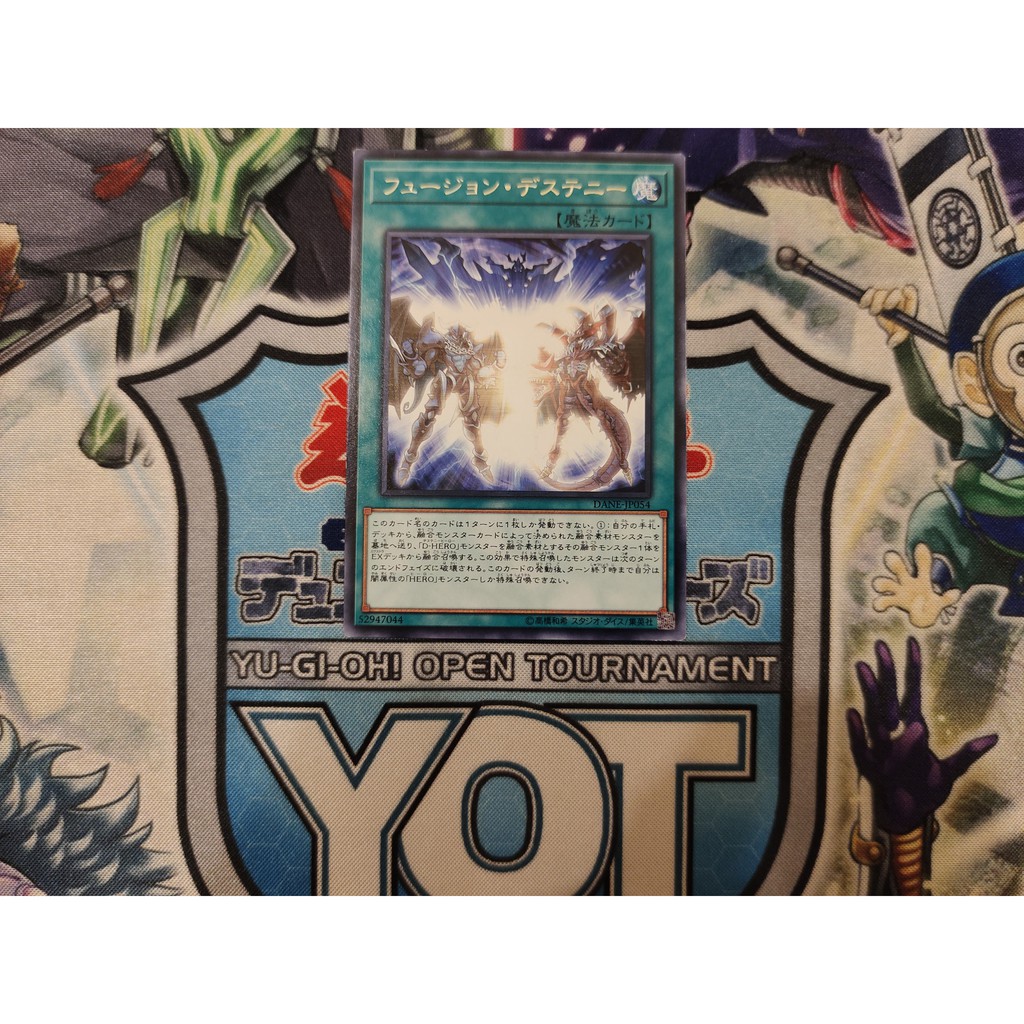Thẻ bài Yugioh chính hãng Fusion Destiny - DANE-JP054 - Rare