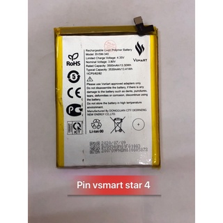 Pin vsmart star 4 v340 zin bóc máy