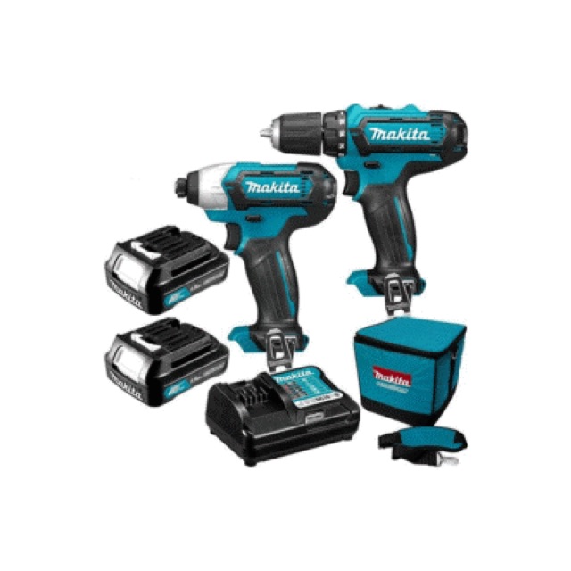 CLX224S Combo Máy Khoan và siết vít dùng pin 12v Makita