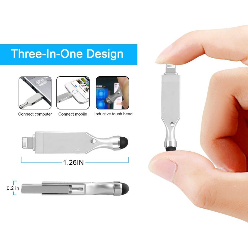 Usb Otg 64G-512G Cho Iphone Pc