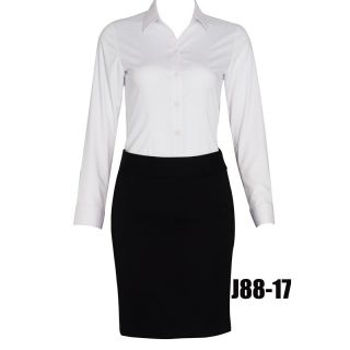 Chân váy bút chì Thái Hoà màu đen J88-17