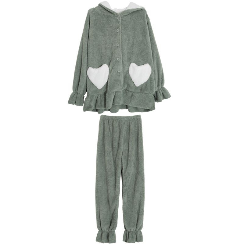 ORDER_ N20 Bộ Ngủ Thỏ Bông 2 Màu Ulzzang | BigBuy360 - bigbuy360.vn