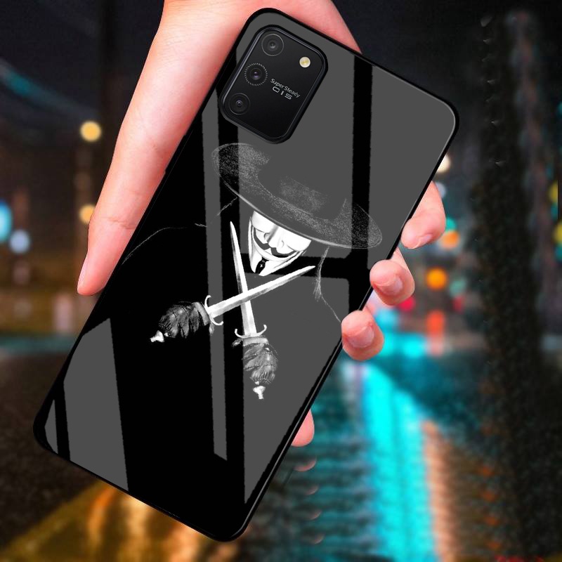 Ốp Lưng SAMSUNG S10 LITE mặt kính cường lực cao cấp thiết kế riêng