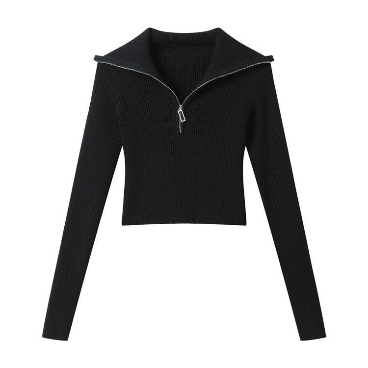 Áo Len Tay Dài Màu Trơn Thời Trang Dành Cho Nữ