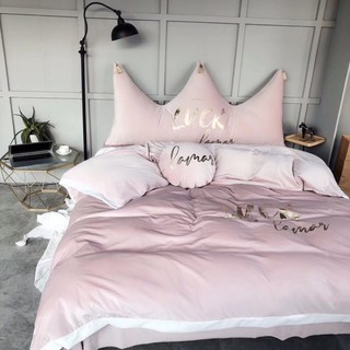 [hình thật-tặng vương miện] Bộ chăn ga gối nỉ nhung vương miện hoàng gia cao cấp nhập khẩu loại 1 cho mùa đông ấm áp