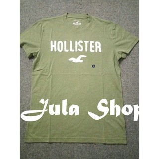 Áo thun xanh rêu Hollister siêu mát