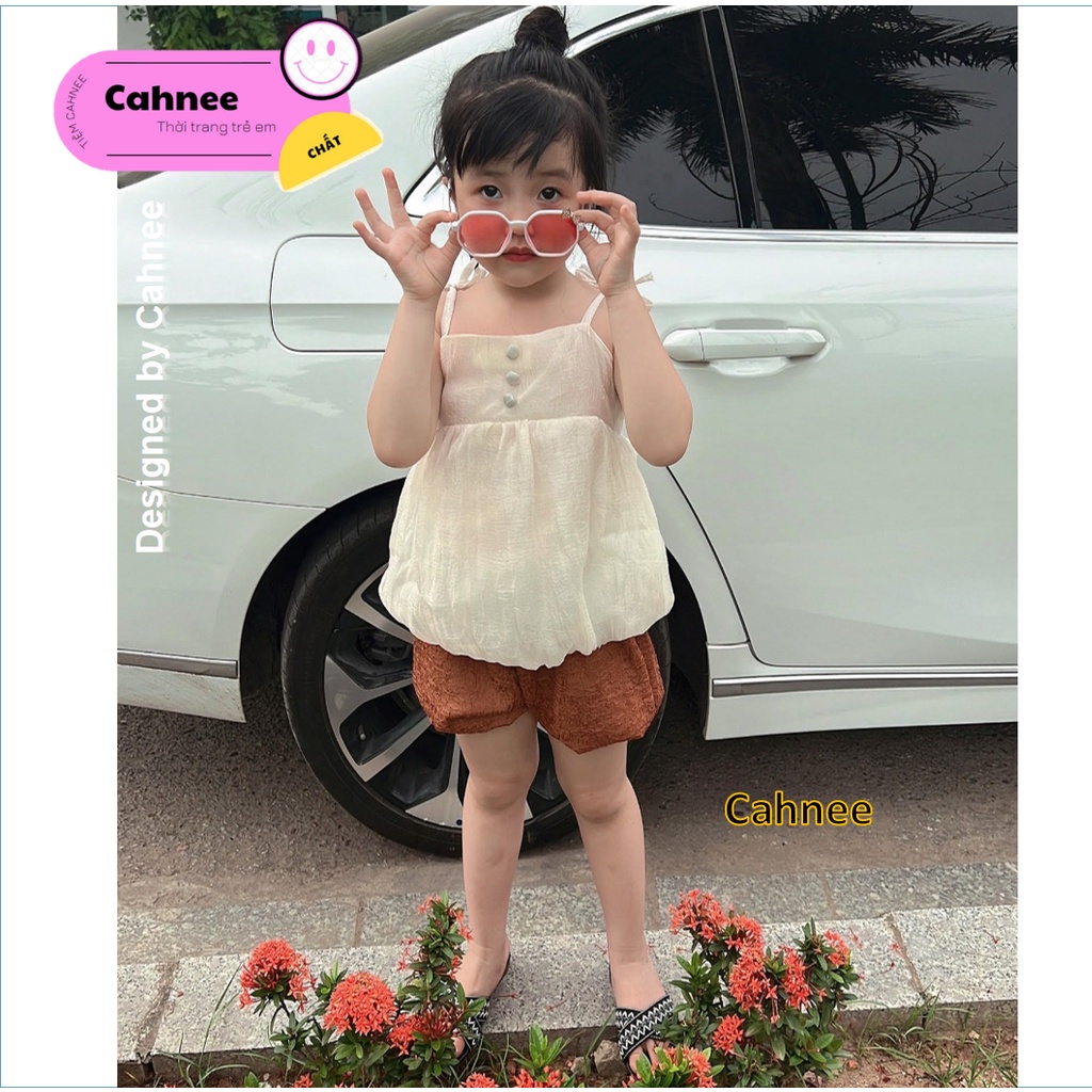 Áo boom cho bé gái 2 dây dây màu sắc xinh xắn