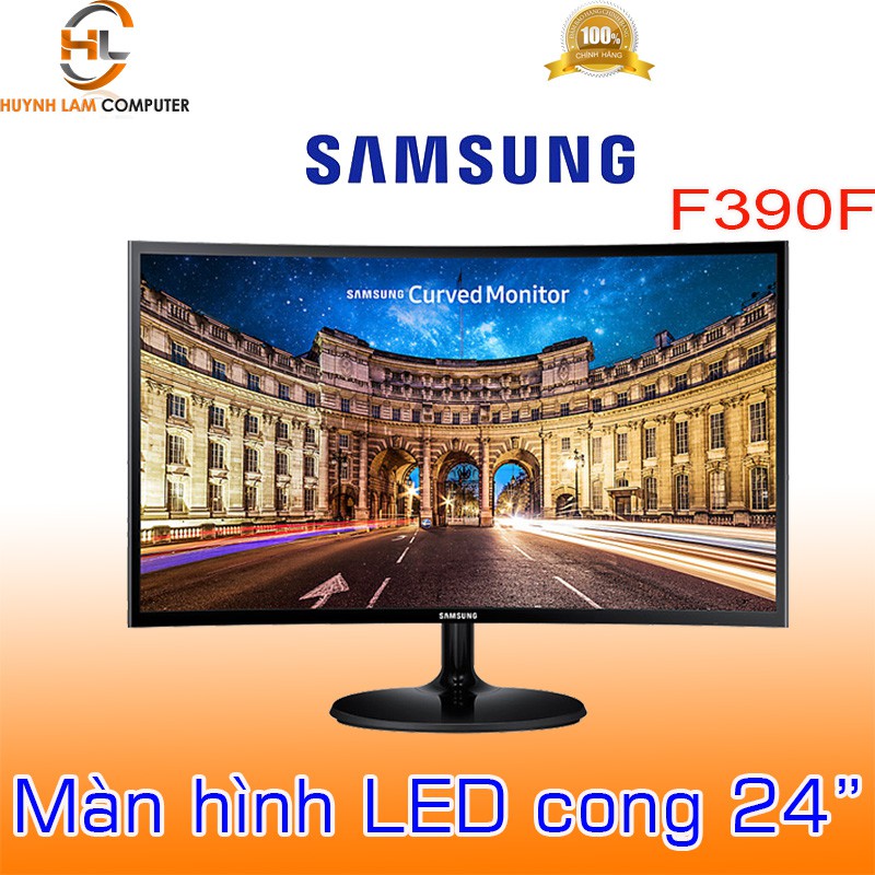 Màn hình Samsung C24F390FHE 24inch cong Chính hãng Viễn Sơn phân phối