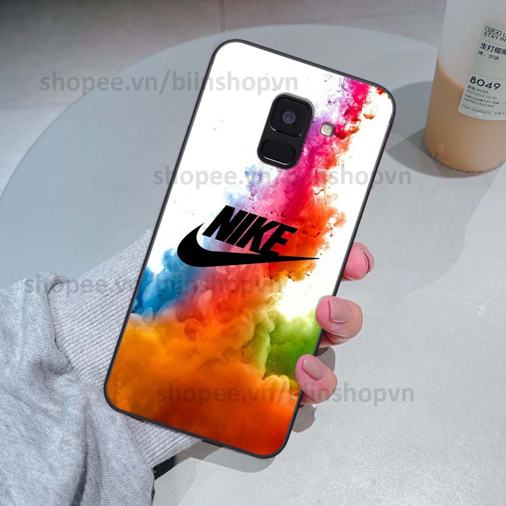 Ốp Samsung A6 2018 / A6 Plus / A6+ in hình thương hiệu nhiều màu sắc thể thao cá tính thời trang