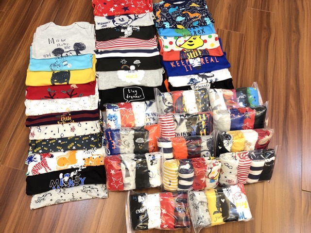 Set 4 áo geogre bé trai