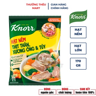 Hạt nêm thịt thăn, xương ống, tủy Knorr gói 170