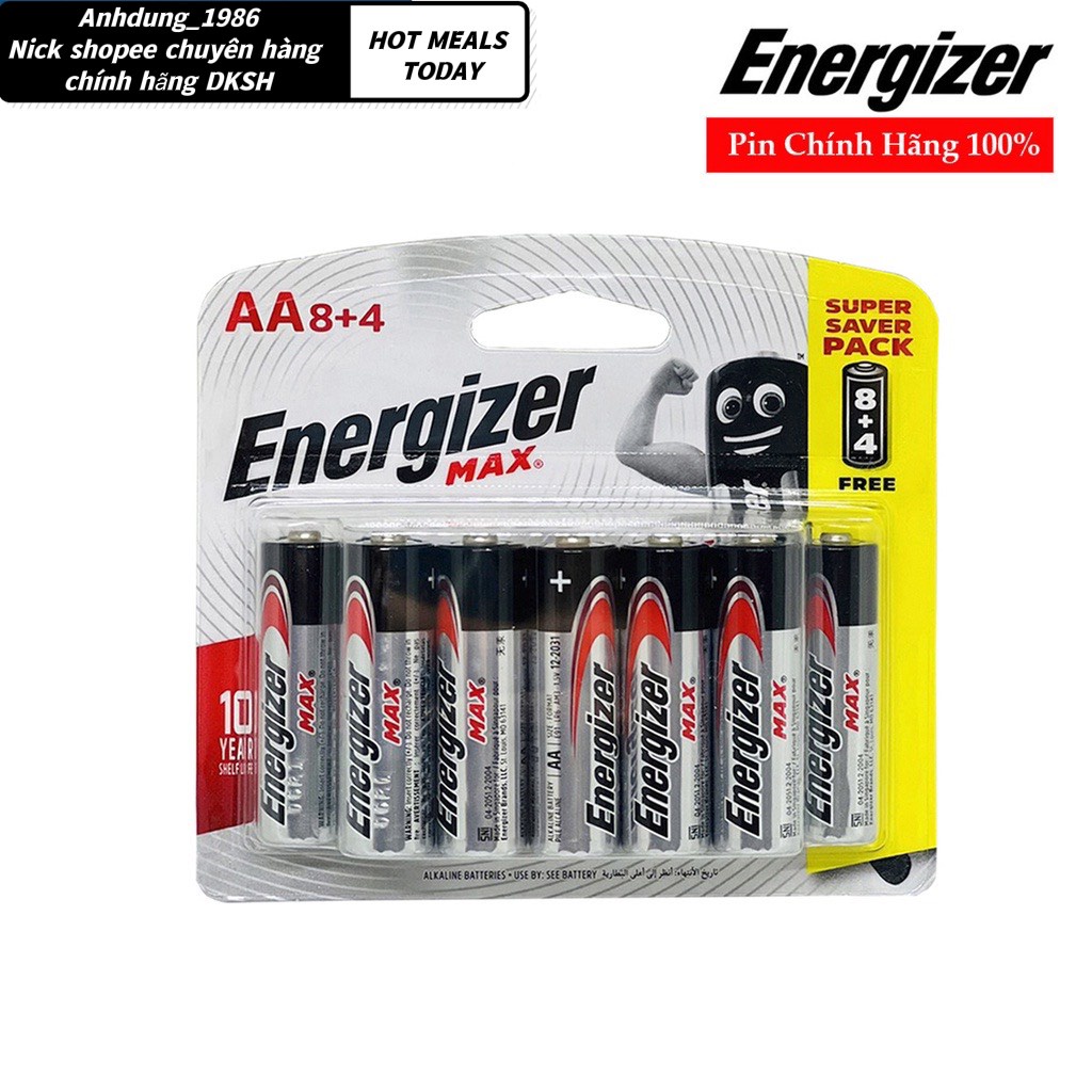 Pin Energizer Max AA & AAA E91, E92