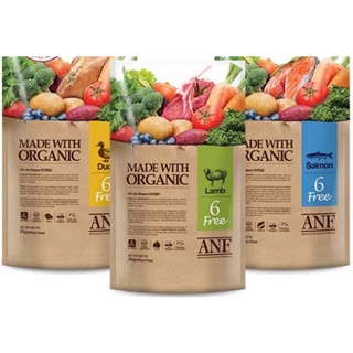 Anf 6free - thức ăn hạt hữu cơ cho chó - vị cừu/ cá hồi / vịt - 6kg