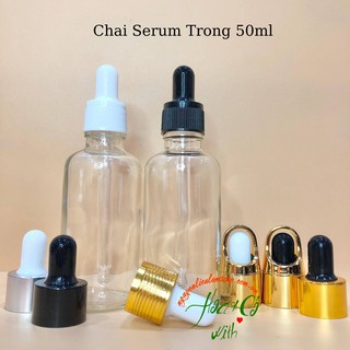 Chai Serum Trong 5ml - 100ml ( Nhiều Loại Khoen )