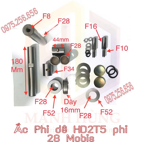 Ắc Phi dê HD2T5 phi 28 Mobis phụ tùng ô tô phụ tùng Hùng Lỳ