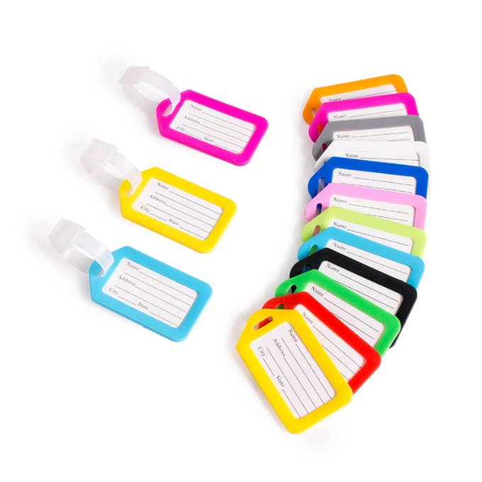 Thẻ hành lý Name tag bảng tên dùng để ký gửi hàng hóa đi du lịch