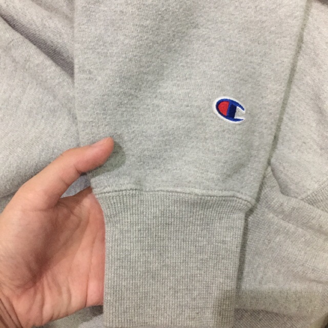 Áo sweater champion grey