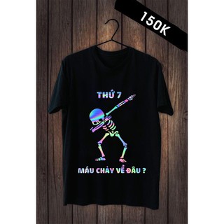 Áo thun phản quang unisex in chữ hottrend 2021 áo thun hot 7