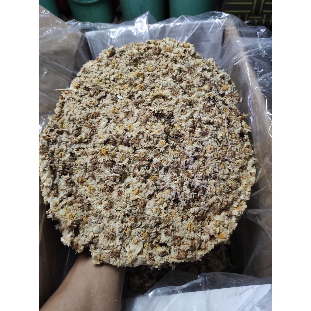 Bông Cúc Khô Dạng Bánh Nấu Nước Sâm