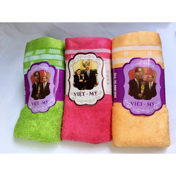 Khăn mặt sợi tre Việt Mỹ