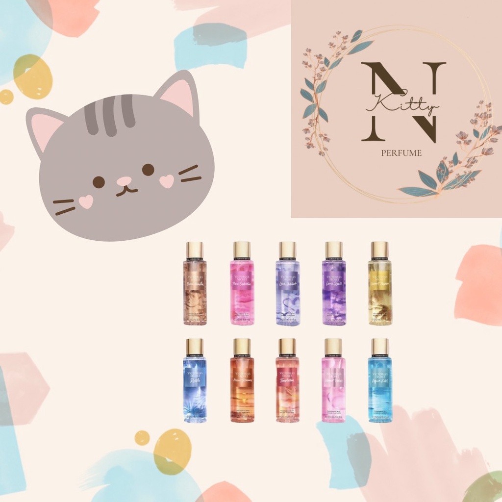 Xịt toàn thân body mist Victoria aqua kiss 30ml