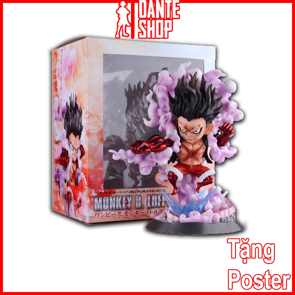 Mô hình Figure One Piece Nhân Vật LUFFY SNAKE MAN 25cm [full box]