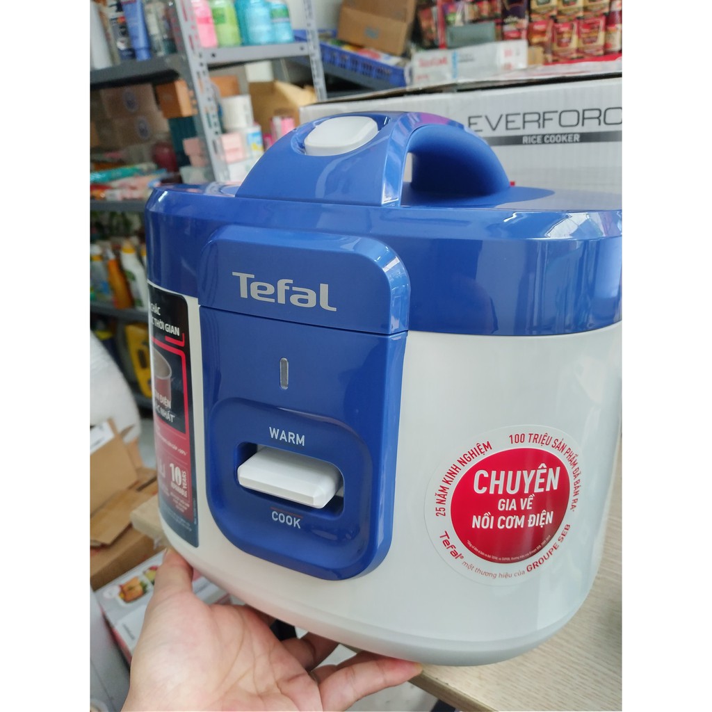 Nồi cơm điện cơ Tefal RK361168 dung tích 1.5L, công suất 700W - hàng chính hãng bảo hành 24 tháng