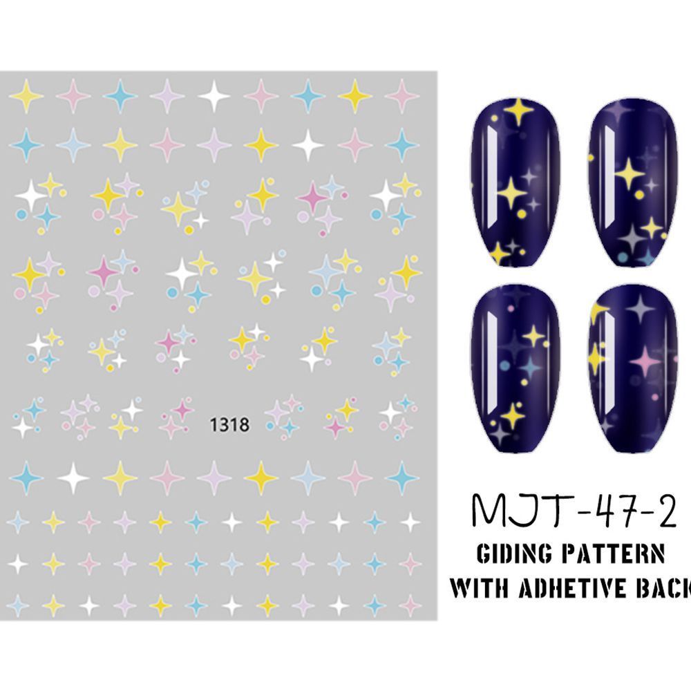 [Hàng mới về] Nhãn dán hình mây trắng 3D nhiều mẫu lựa chọn trang trí làm đẹp móng tay DIY