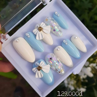 [MẪU TRENDY] NAIL BOX MÓNG ÚP THIẾT KẾ - KÈM THEO DŨA VÀ KEO GẮN