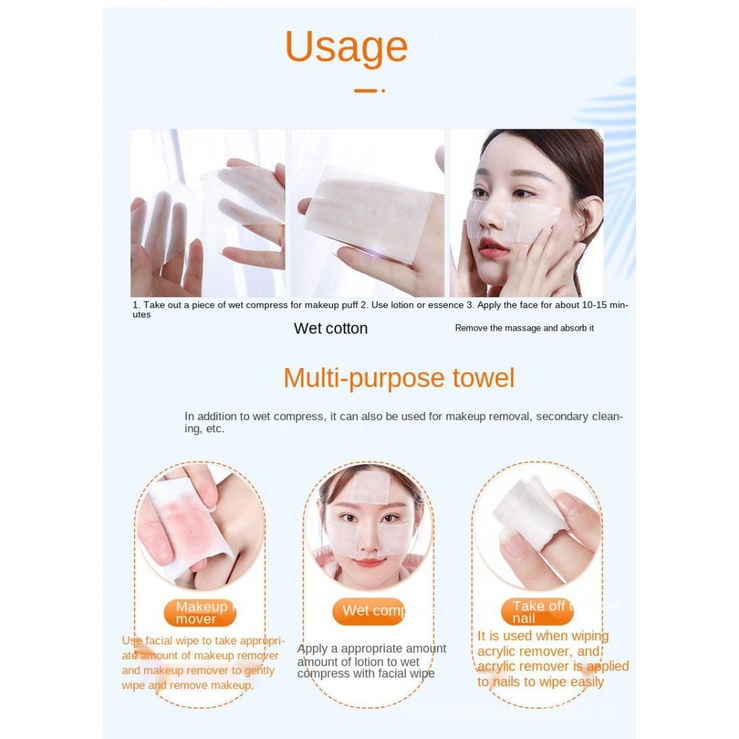 Hộp 500 miếng bông tẩy trang cotton tẩy trang dưỡng ẩm thân thiện với da | BigBuy360 - bigbuy360.vn