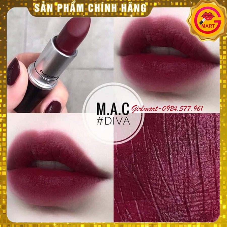 Son Mac chính hãng Ruby Woo, Chili, Marrakesh màu cam cháy đỏ gạch cam đất hot nhất mọi thời đại