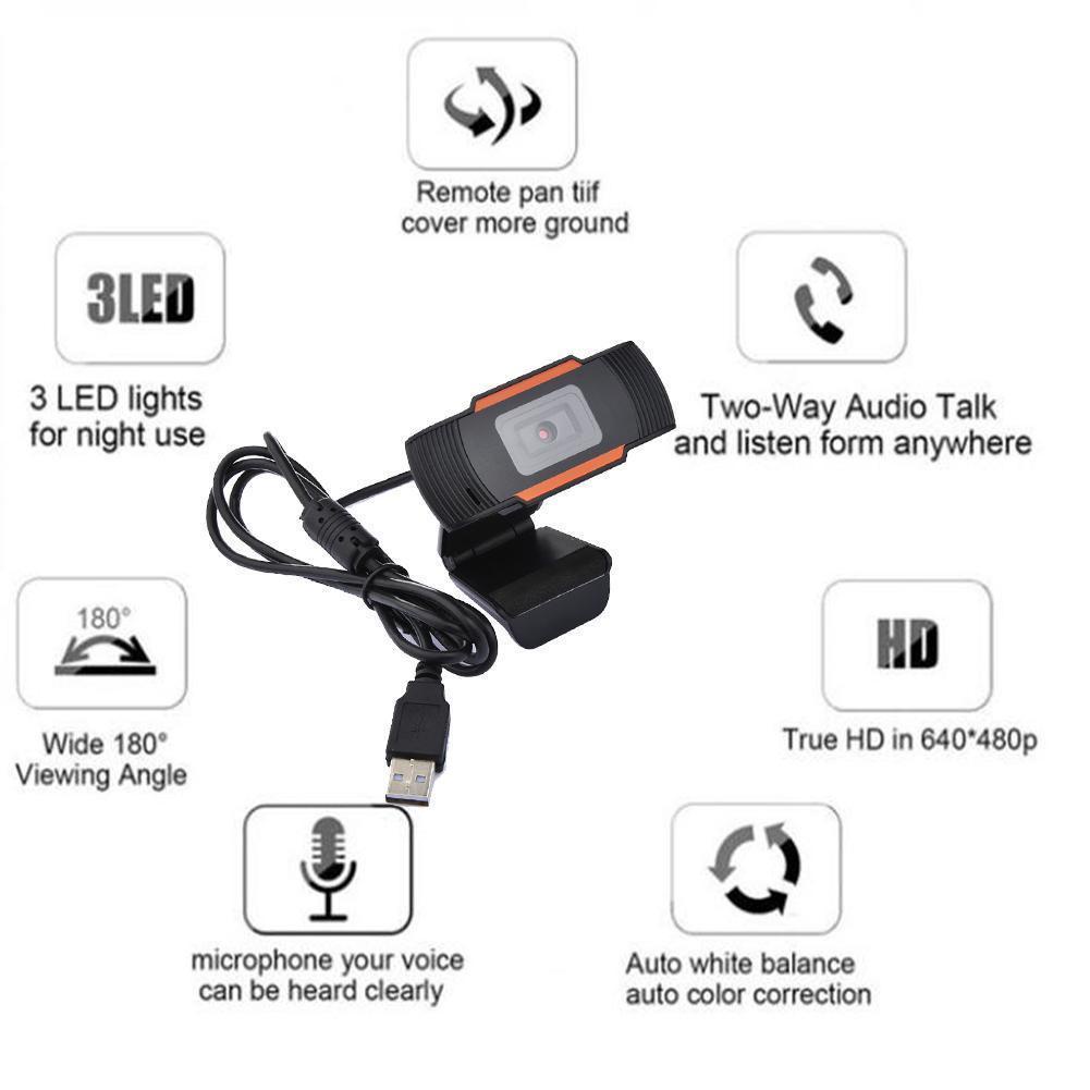 Webcam Full Hd 1080p Có Micro Cho Pc Desktop Laptop E0N1 | BigBuy360 - bigbuy360.vn