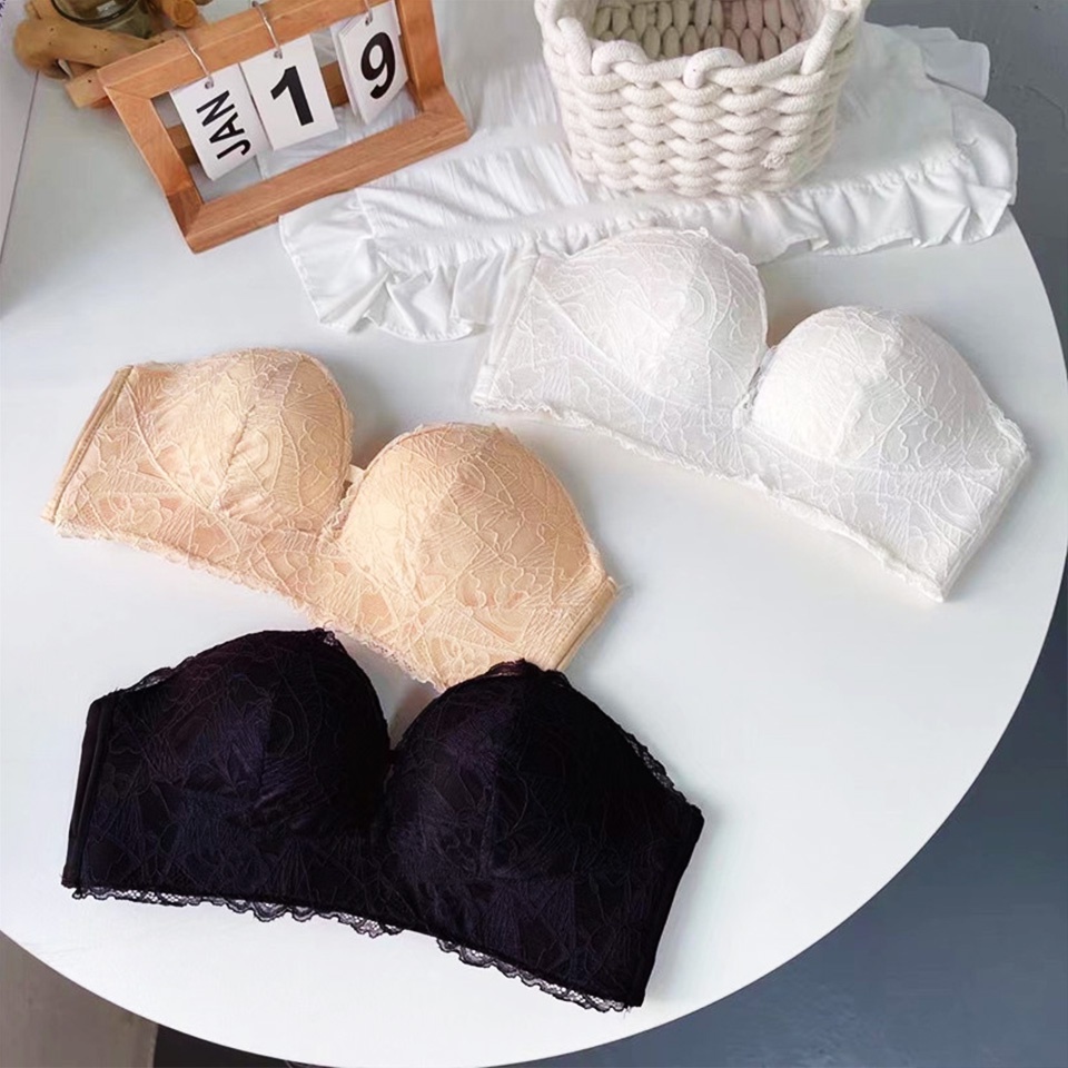 Áo Nâng Ngực Không Dây Ibra's Store Không Gọng Tạo Khe Sexy, Áo Lót Nữ Mút Nâng Bàn Tay Êm Mềm Chống Tụt Và Chảy Xệ A30