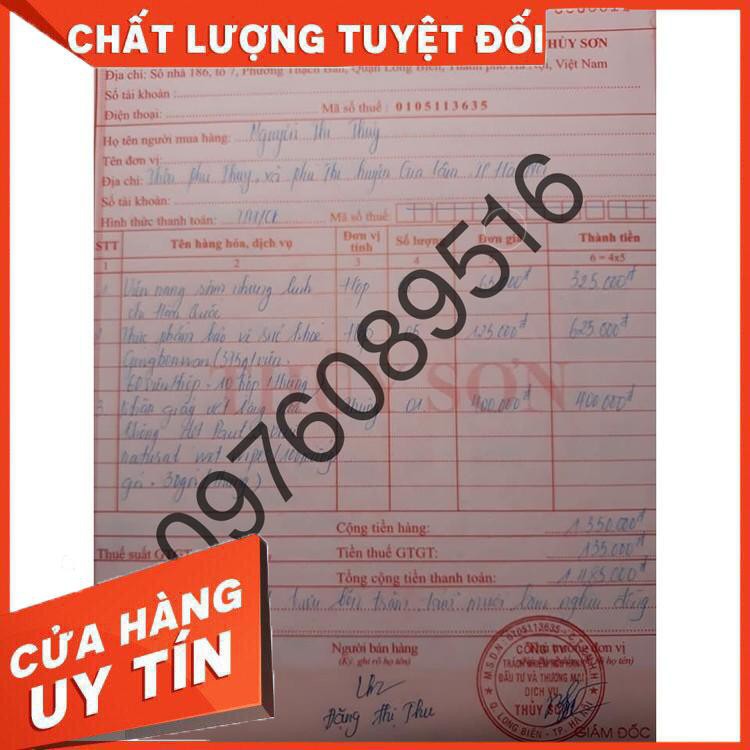 Tinh dầu thông chính phủ Hàn Quốc