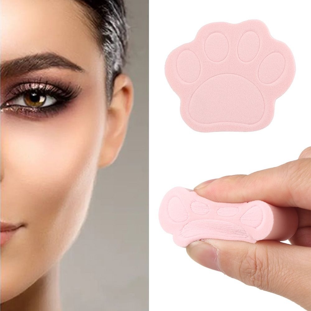 Mút Tán Kem Nền Trang Điểm Mềm Mại Thiết Kế Hình Chân Mèo Độc Đáo