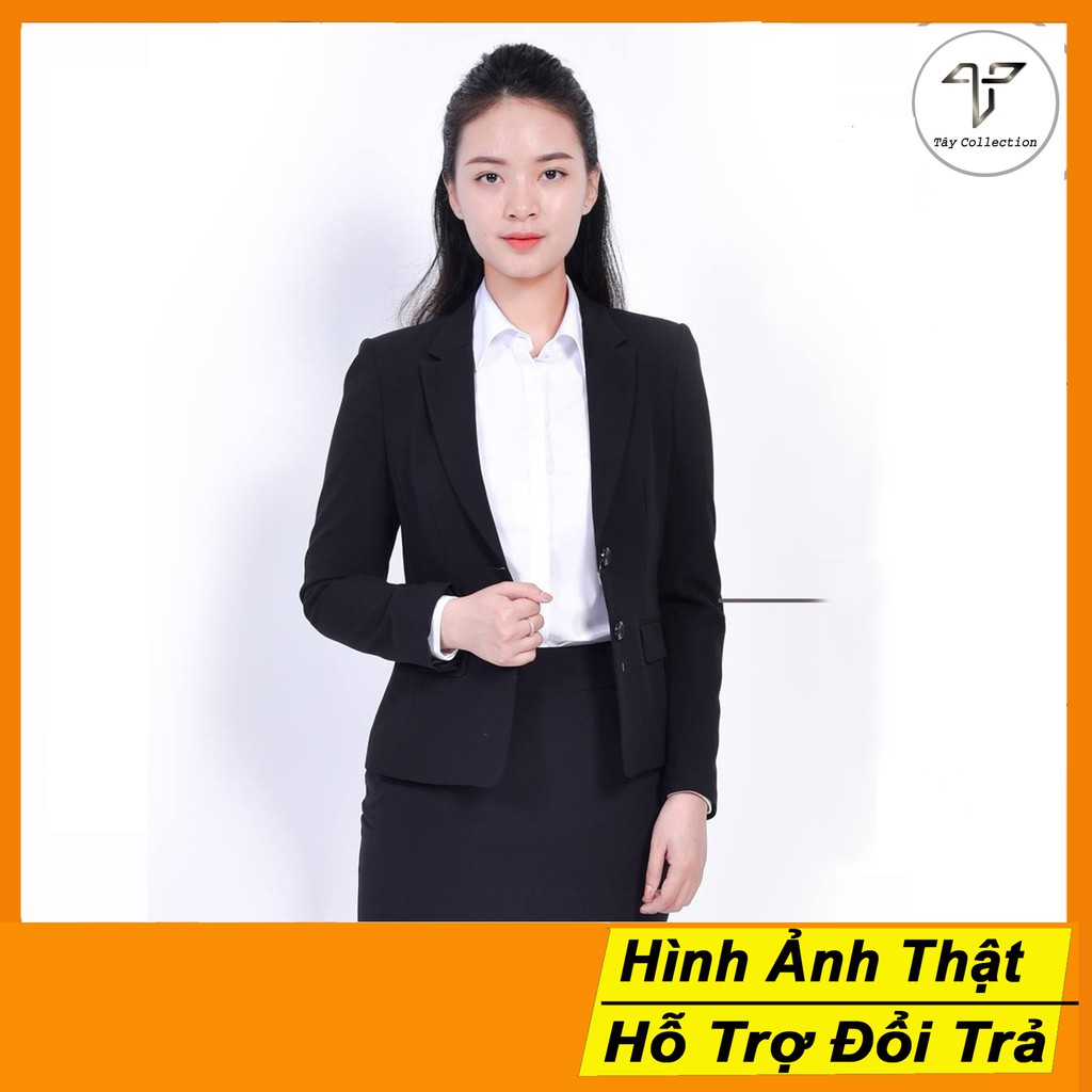 Áo vest nữ công sở 2 lớp cao cấp Tây Collection