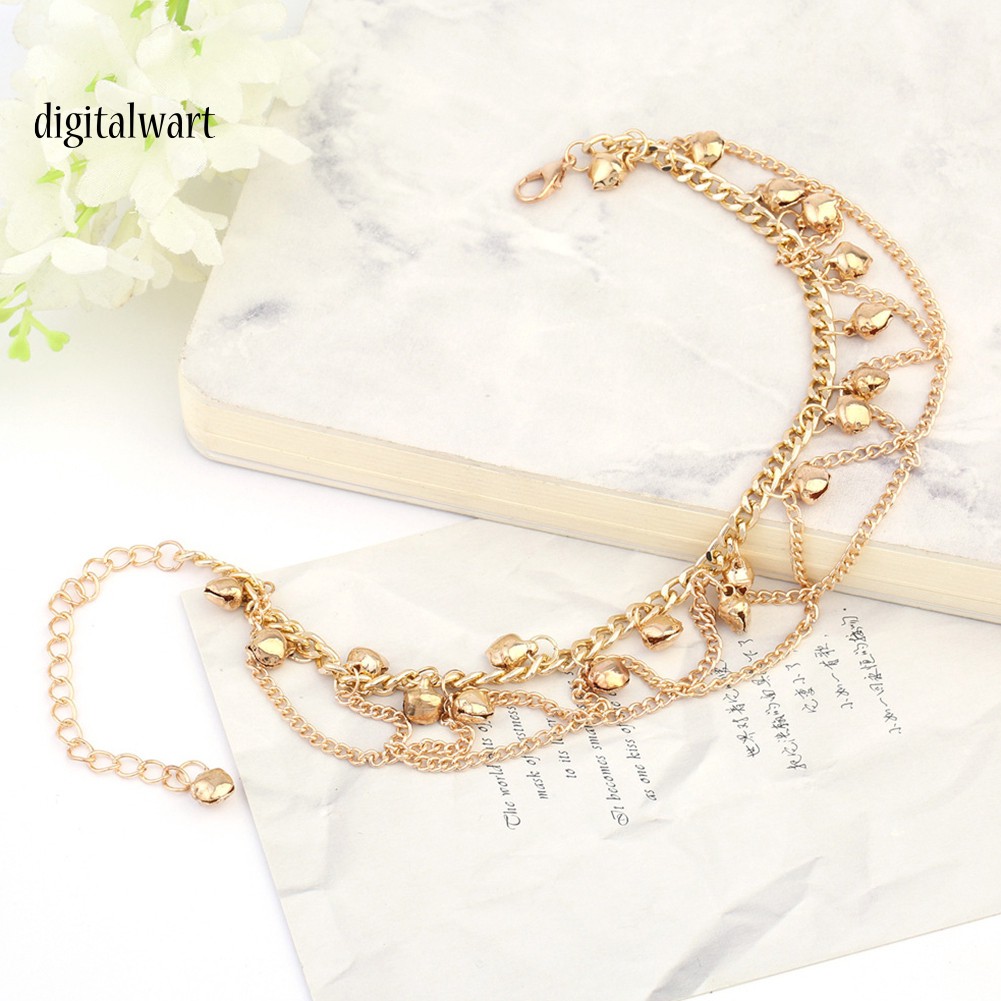 Lắc chân nữ gắn chuông phong cách Giáng Sinh xinh xắn | BigBuy360 - bigbuy360.vn