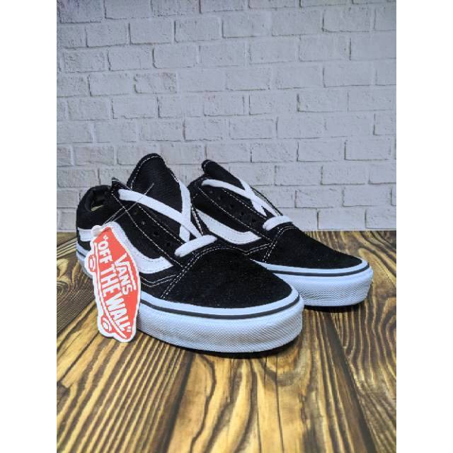 Giày Vans Old Skool 100% Real Pict Màu Trắng Đen Chất Lượng Cao