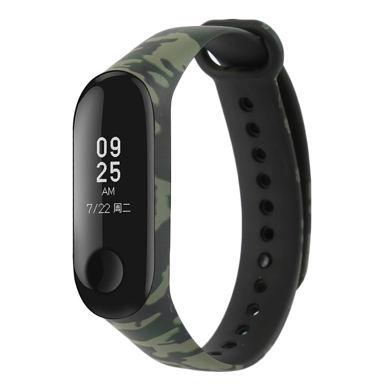 Dây Đeo Thay Thế Chất Liệu Silicon Thiết Kế Nhiều Lỗ Thời Trang Cho Xiaomi Mi Band 4 3