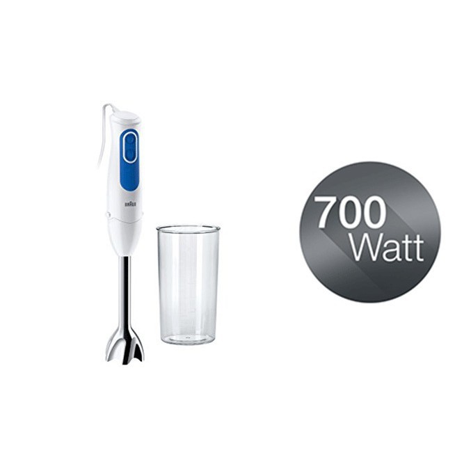 Máy xay cầm tay Braun MQ3000 Smoothie-Chất lượng Đức-Công suất 700W,đầu xay bằng nhựa, đa chức năng